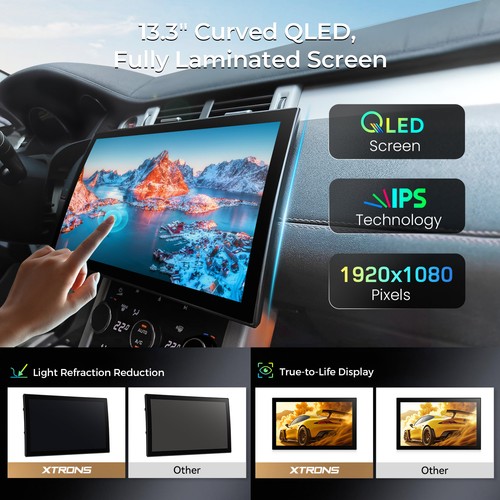 Car stereo radio - 13.3",