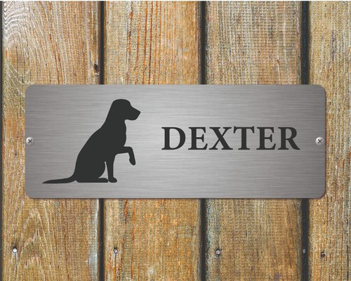 Personalised dog kennel - personalised,