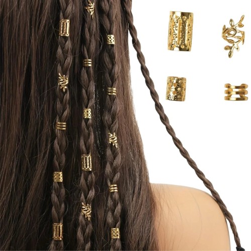 40pcs metal hair - 40pcs, braid