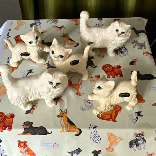 Beswick cats and 3 cooper - cats,