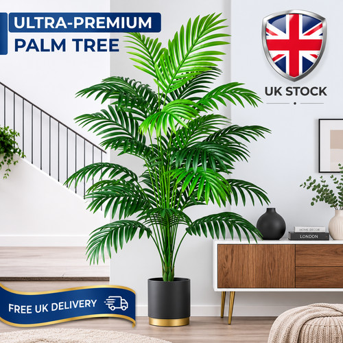 Large artificial palm tree - large,