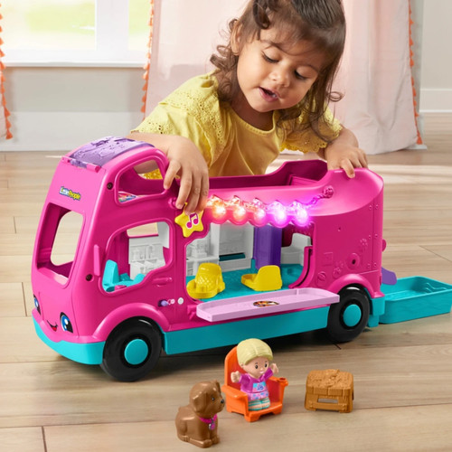 Barbie dream camper playset - camper,