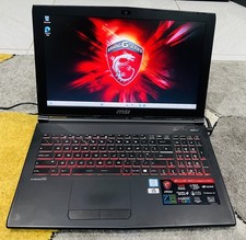 Gaming MSI MS-16JB ,15.6"Laptop,Intel Core i7-7700HQ, 16GB Ram,128GB SSD,Win 11