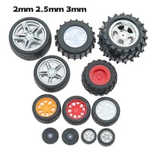 RC Model Wheels Rubber Tyres