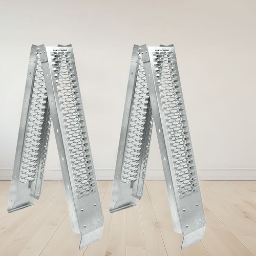 Folding ramp steel loading - steel,