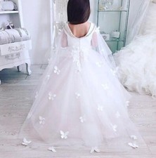 Flower Girl Ivory Cape