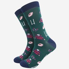 Mens RUGBY Bamboo Socks UK