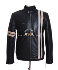 Driver Black Beige Stripe