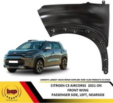CITROEN C3 AIRCROSS 2021 ONWARDS FRONT WING FENDER LEFT NEARSIDE PASSENGER SIDE 