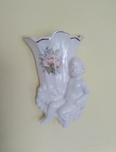 Cherub wall planter - ,, maryleigh