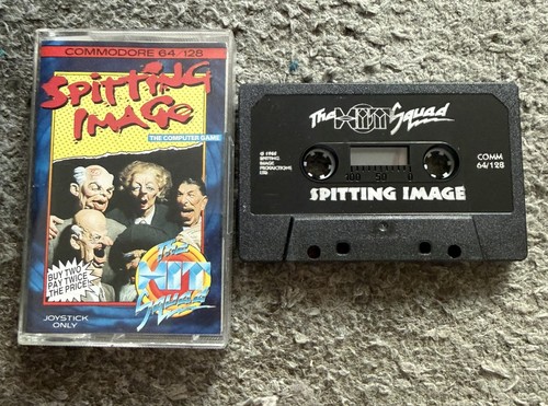 Commodore game spitting - 64,