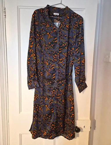 Damart navy abstract - damart,