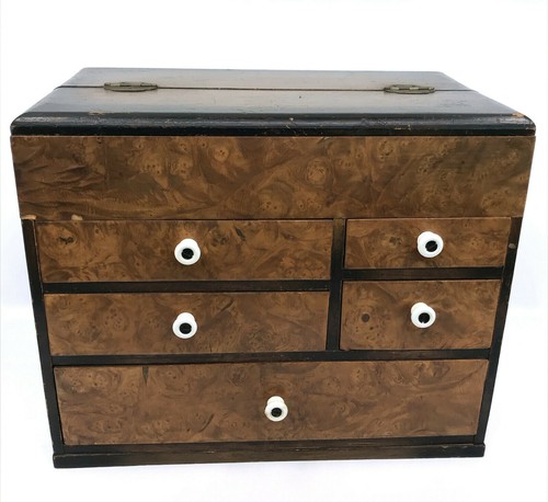 Tansu japanese 1910s sewing - tansu,