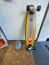 z flex skateboard + helmet