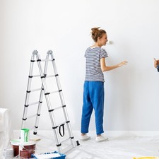 12.5FT Telescoping Ladder with