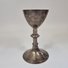 Antique silver chalice - antique,