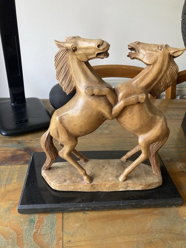 Vintage hand carved wooden - vintage,