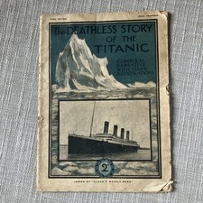 Merchant Navy Shipping ephemera white star RMS titanic Lloyds weekly news 