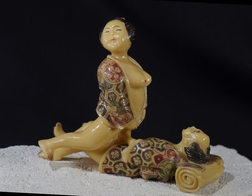 Japanese erotic shunga style - erotic,