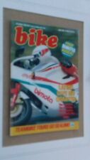 Bike Magazine June 1986 Bimota DB1 Kawasaki KMX 125 Honda VFR 750 Moto Guzzi 