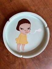 Yoshitomo Nara Too Young To Die Ashtray 25cm. 2002. Rare 