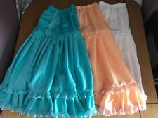 Pack of 3 Rockabilly 50’s style swing and jive petticoat’s sizes 8 through to 26