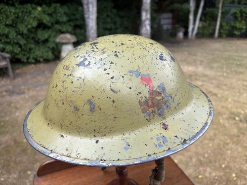Ww2 bodie type helmet - type, liner