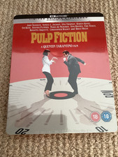 Pulp Fiction 4K Ultra HD - Blu-Ray SteelBook - New & Sealed - Perfect condition