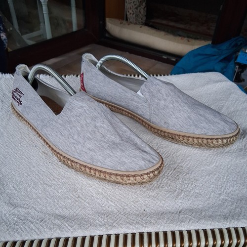 Superdry grey espadrilles - superdry,