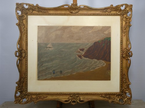Antique war era - scottish, naive