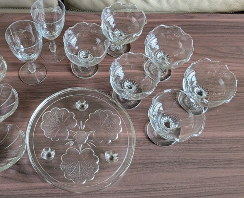 Vintage glass ice - vintage,
