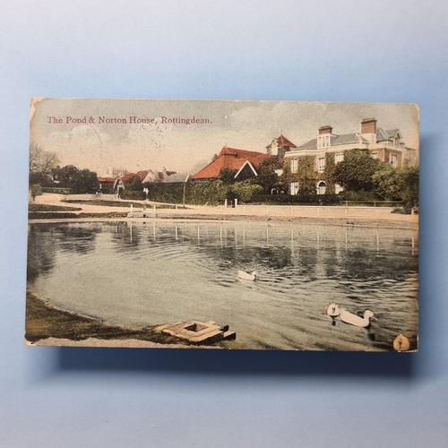 Rottingdean postcard 1907 - postcard,