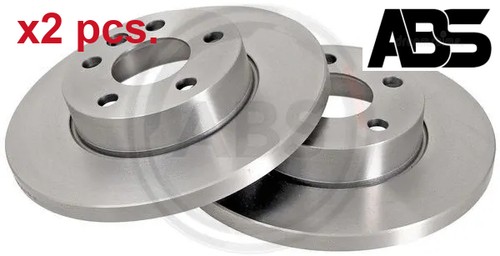 Pcs front brake disc - front,