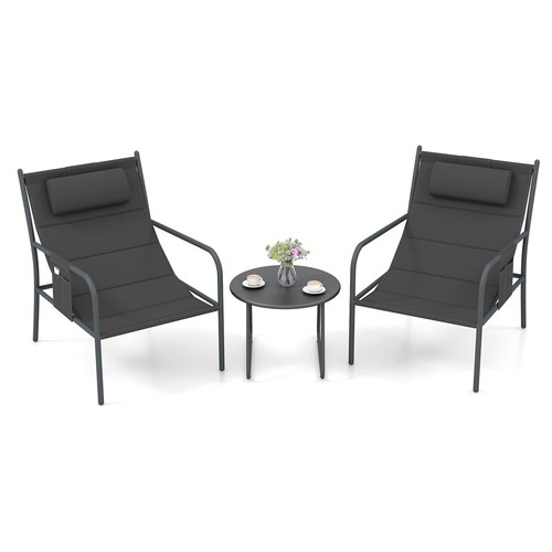 Costway piece outdoor bistro - costway,