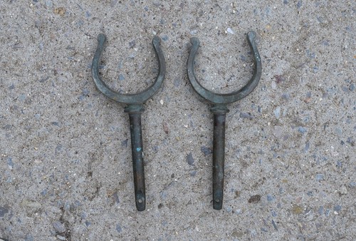 Pair brass bronze boat - pair, brass/bronze