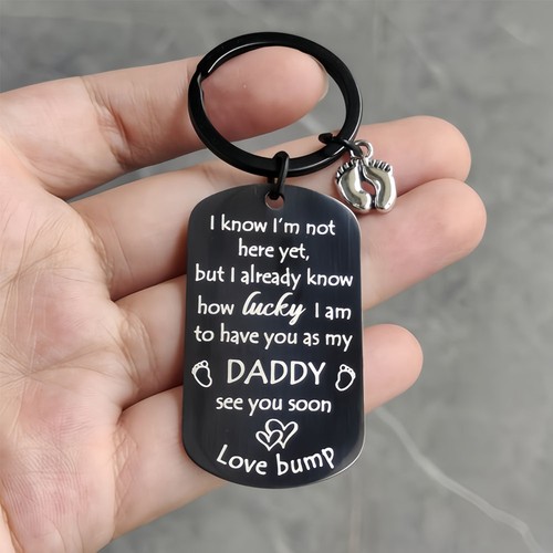 Father day gift keyring - father,