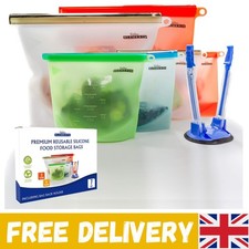 Reusable Silicone Freezer Bags
