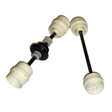 Scalextric white wheels with