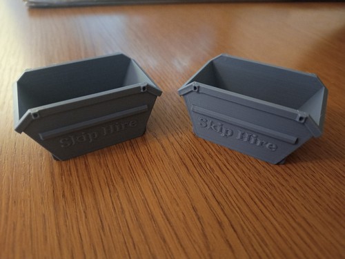 Gauge rubbish skips 1 - o,