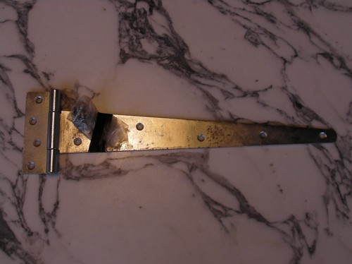 Heavy duty hinge 355mm - heavy, 14"
