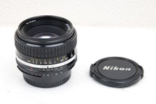 NIKON AIS NIKKOR 50mm f1.8 PRIME MANUAL FOCUS LENS - USED CONDITION