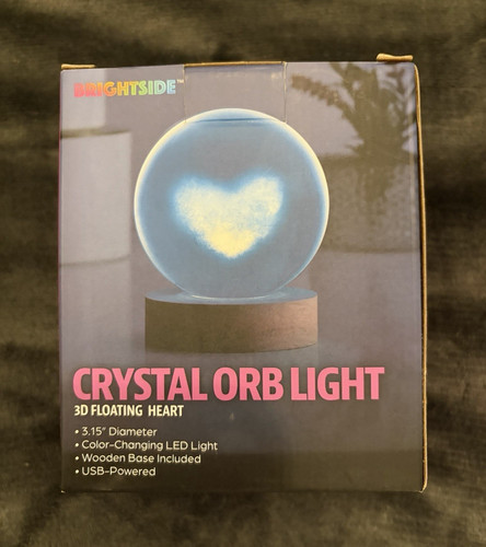 Brightside crystal orb light - orb,