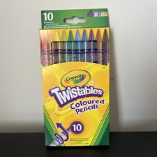 Crayola Twistables Colouring Pencils – 10 Pack – No Sharpening – Kids 3+