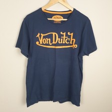 Von Dutch T Shirt Mens XL Blue