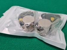 2 x Stainless Steel Referee Sports Whistles