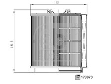 AIR FILTER FITS: PORSCHE 911