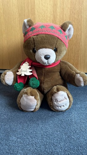 Harrods christmas 1987 bear - christmas,