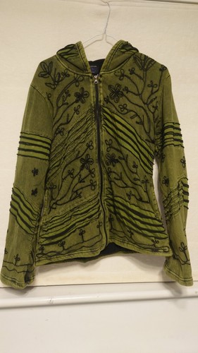 Green pixie hoodie - pixie,