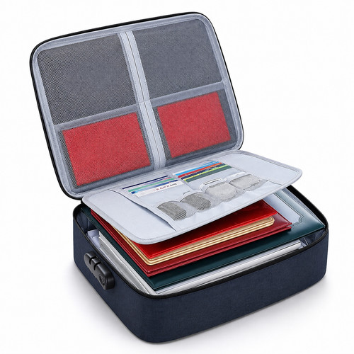 Fireproof document box - document, with