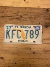 Vintage Florida 1986 US Car